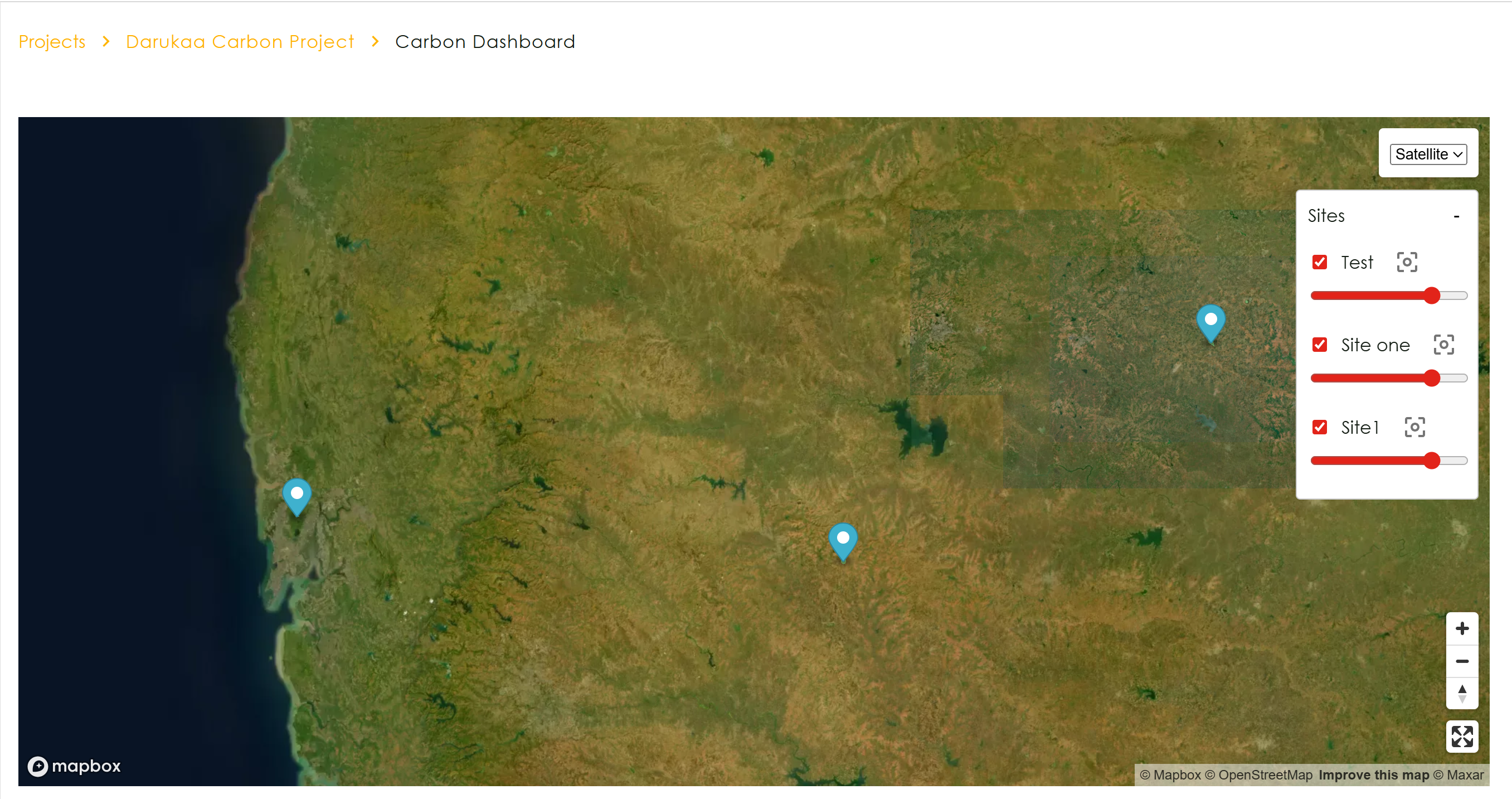 Carbon Dashboard